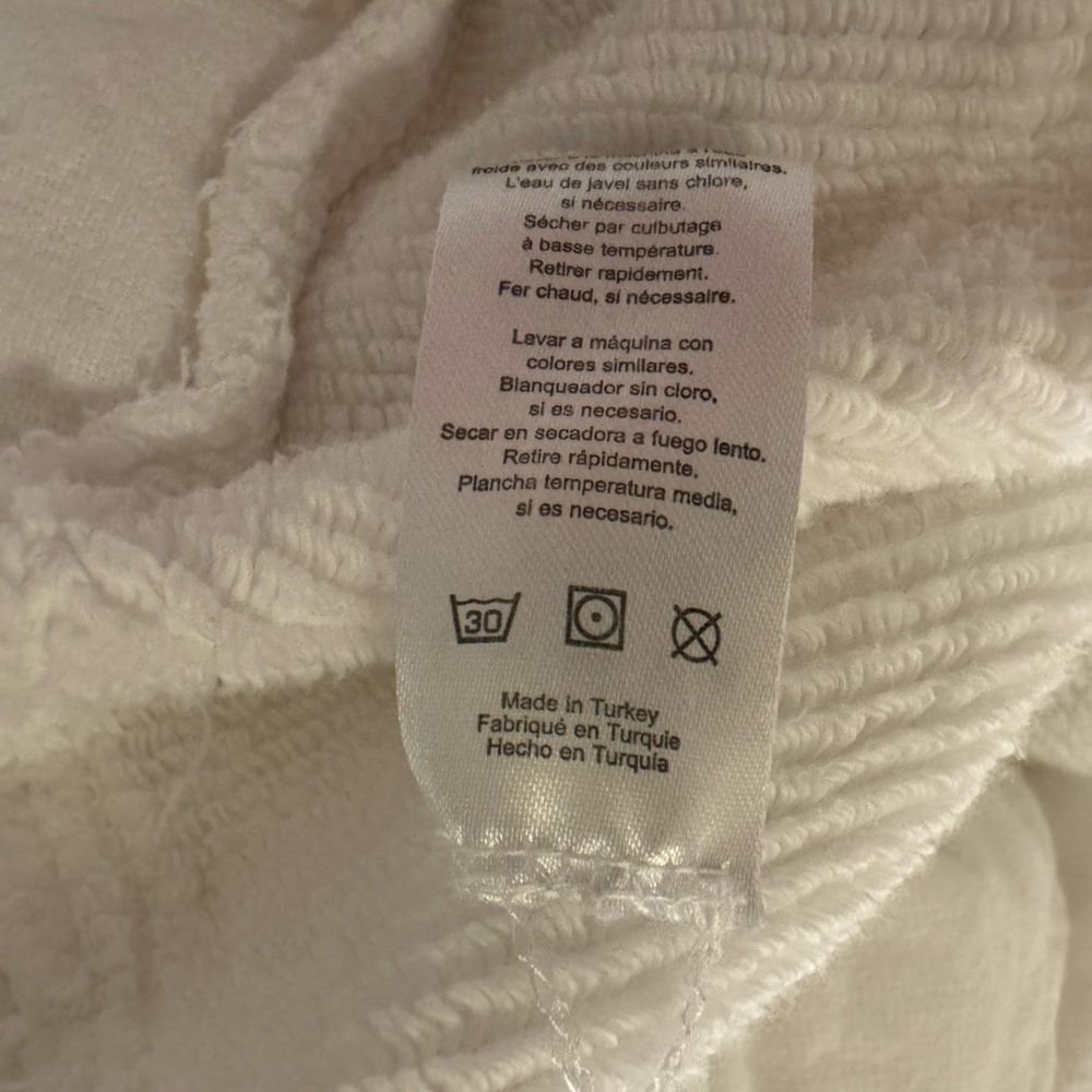 Lunya Cotton Terry Robe | Medium | White - Picture 15 of 15